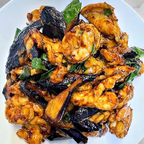 Best A4 香茄鸡虾 Basil Eggplant w/Chicken And Prawns in South San Francisco, CA