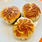 Best 104.Large Pan Fried Pork Buns(3) in Charlottesville, VA