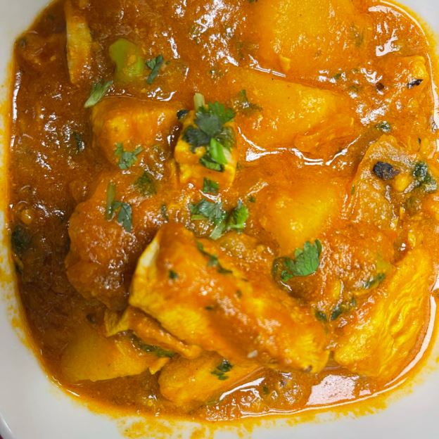 Best Chicken Alu Curry in Brooklyn, NY