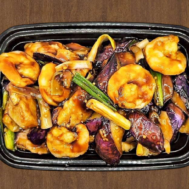 Best 103. Shrimp Eggplant with Garlic Sauce in Newton, NJ