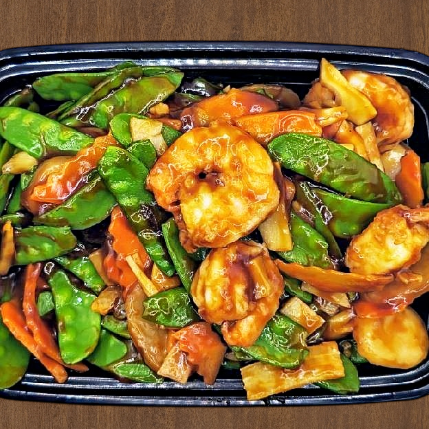 Best 102. Shrimp with Snow Peas in Newton, NJ