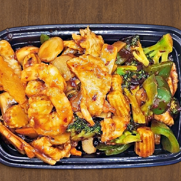 Best 136. Shrimp & Chicken Hunan Style in Newton, NJ