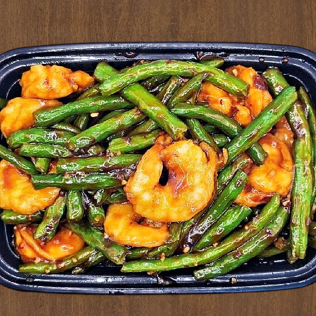 Best 110. Shrimp with String Beans with Garlic Sauce in Newton, NJ