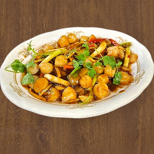 Best Scallops with Garlic Sauce魚香干贝 in Victoria, TX