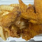 Best Fried Chicken Wings (4) w. French Fries in Waterbury, CT