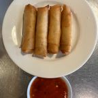 Best 209. Shrimp Rolls with Thai Spicy Sauce (4) in Princeton, NJ