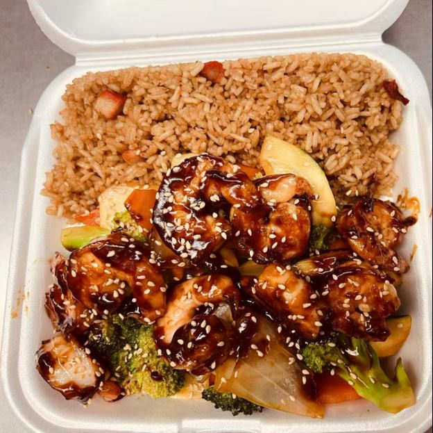 Best Teriyaki Shrimp照烧虾 in Greenville, SC