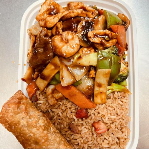 Best Three Delight in Garlic Sauce 鱼香三样 in Greenville, SC