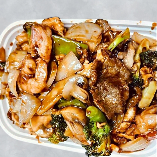 Best Three Delight in Garlic sauce鱼香三样 in Greenville, SC