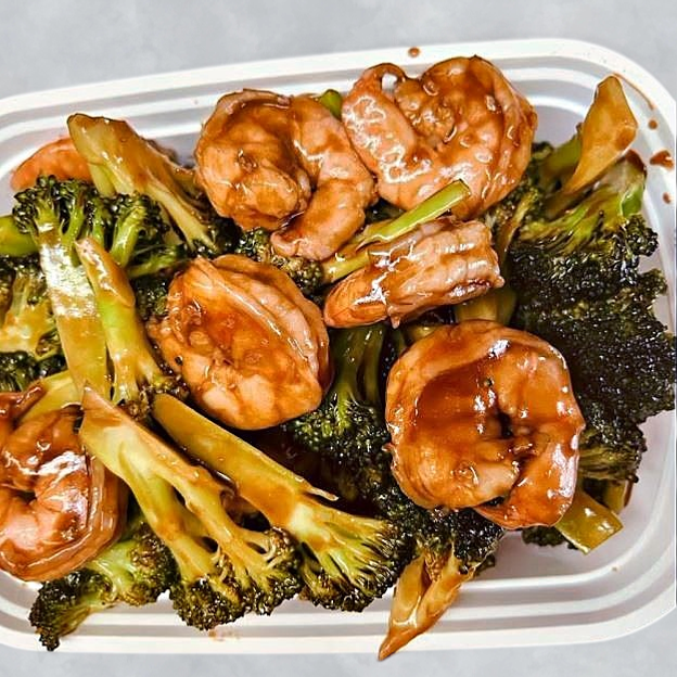 Best Shrimp with Broccoli芥兰虾 in Greenville, SC