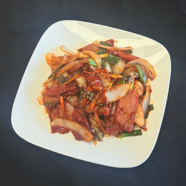 Best Mongolian Pork w. Scallions 蒙古叉烧 in Pine Brook, NJ