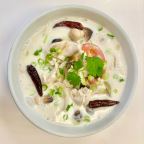 Best Spicy and Sour Coconut Milk Soup - Tom Kha in Rancho Cordova, CA