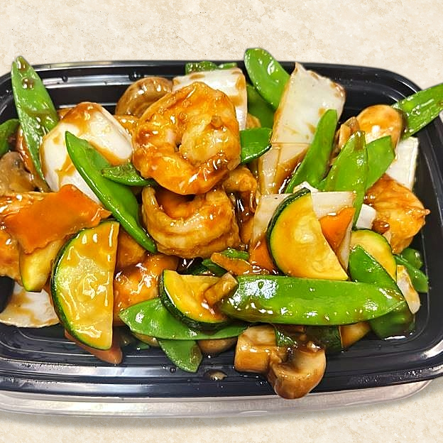 Best Jumbo Shrimp w. Snow Peas in Hatfield, PA