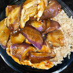 Best Chicken w. Eggplant in Garlic Sauce Lunch Special in Montclair, NJ