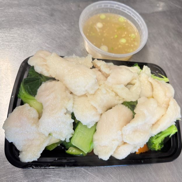 Best Steamed Fish Fillet with Mixed Vegetables (Gluten Free) in Thousand Oaks, CA