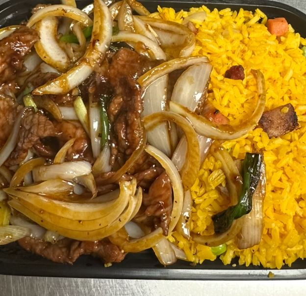 Best Beef with Scallions (Combo Plate) in Panama City Beach, FL
