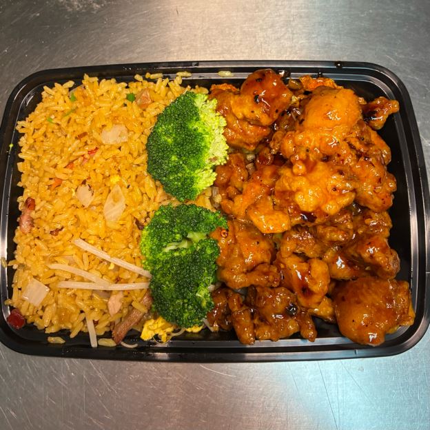 Best 2. General Tao Chicken Combination Platter in Orlando, FL