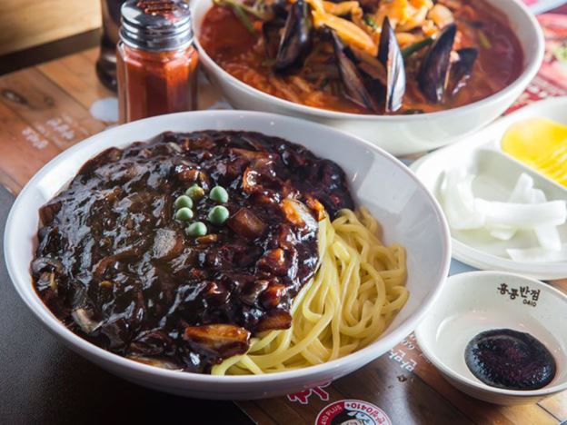Best Jajangmyeon(black bean noodle)炸酱面 in Kennesaw, GA