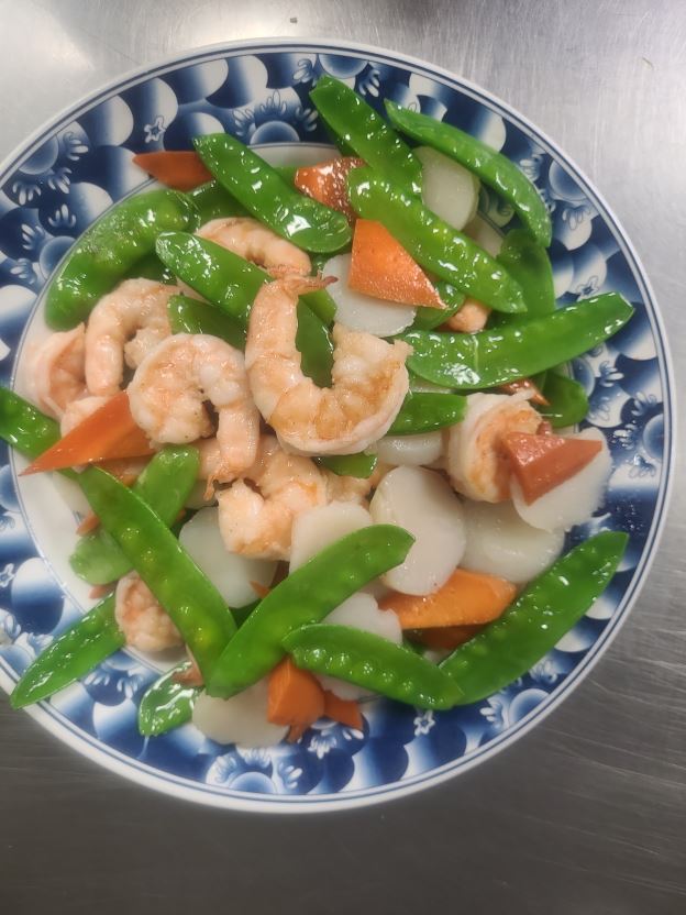 Best S4. Shrimp with Snow Peas in Lewisville, TX