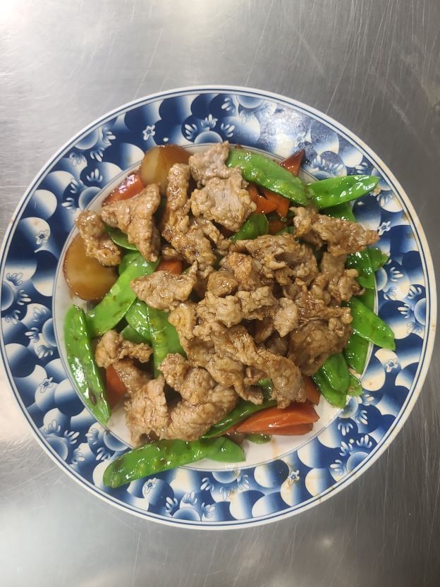 Best SP8 Snow Peas Pork (Dinner Special) in Lewisville, TX