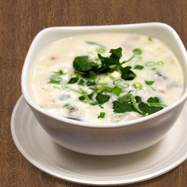 Best S13. 32oz Tom Kah Soup (Chicken), comes with white Jasmine rice in Broken Arrow, OK