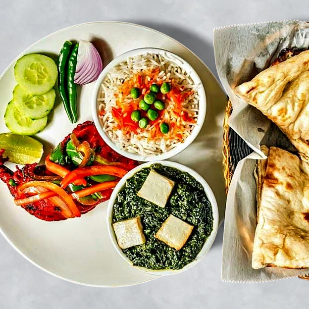 Best Chicken Tandoori w. One Veg. Rice & Naan in Brooklyn, NY