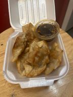 Best Fried Dumplings (6) 锅贴 in Bradford, PA
