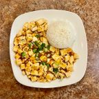 Best L18. Spicy Ma Po Tofu with Minced Pork (Lunch) 麻婆豆腐饭 in San Francisco, CA