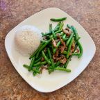 Best L1. Dry Sautéed String Bean (Lunch) 干扁四季豆饭 in San Francisco, CA