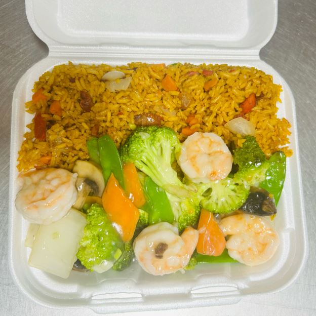Best Shrimp w. Mixed Vegetables in Deltona, FL