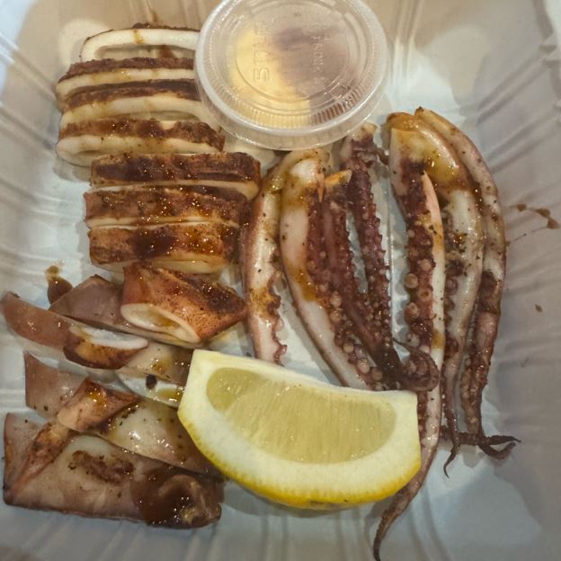 Best Grilled Whole Calamari in San Francisco, CA