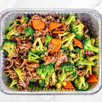 Best Streak with Broccoli & Famous Brown Sauce | Catering (Half Pan | Serves 12) in Atlanta, GA