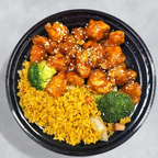 Best L16. Sesame Chicken (Lunch)芝麻鸡 in Southport, NC