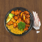 Best L12. Orange Chicken (Lunch)陈皮鸡 in Southport, NC