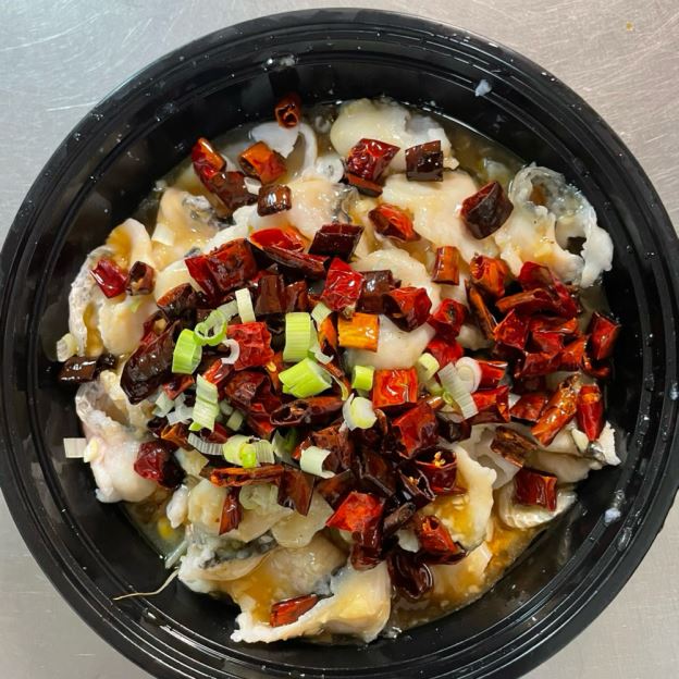 Best Spicy Garlic Black Fish Fillet 蒜香泼辣黑鱼片 in Davis, CA