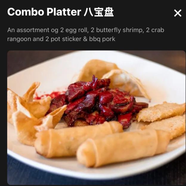 Best Combo Platter in Moreno Valley, CA