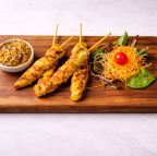 Best Satay Chicken 4 Skewers (ไก่สะเต๊ะ) in Forest Hills, NY