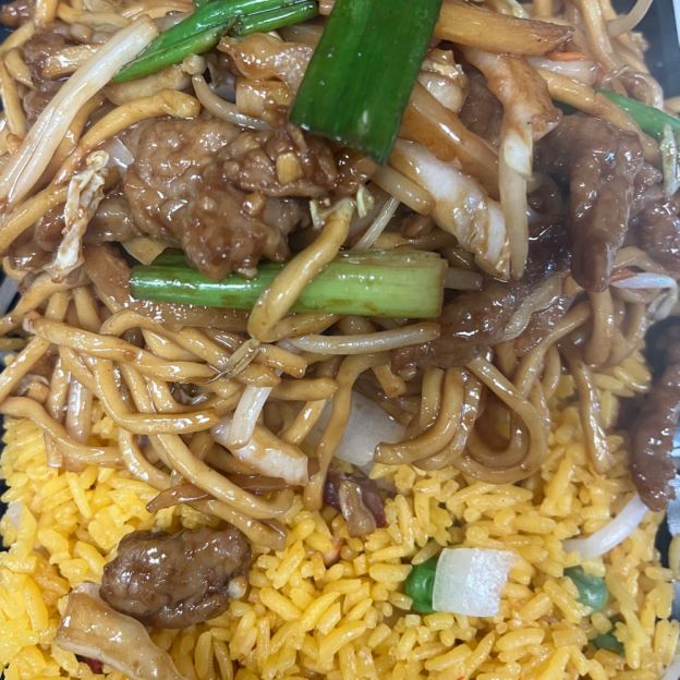 Best D26. Beef Lo Mein Combination Platter in Philadelphia, PA
