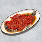 Best Steamed Whole Fish with Chopped Pepper 剁椒蒸全鱼 in Rancho Cucamonga, CA