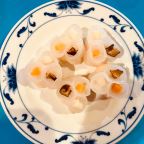 Best Tricolor Shrimp Dumplings (5) 三色虾饺 in Oneonta, NY