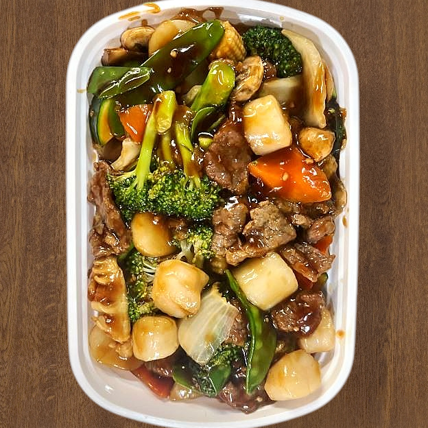 Best H5.干贝和牛 Scallops & Beef in Schofield, WI