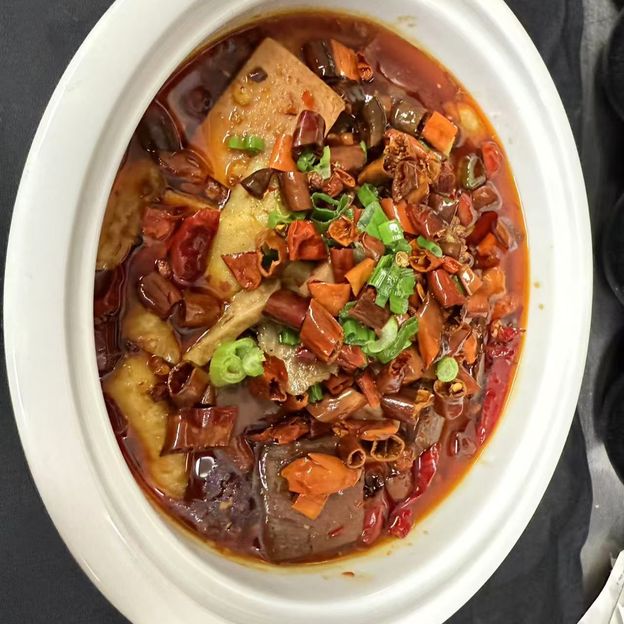 Best Beef Maw & Pork Blood Cake Home Style 老四川毛血旺 in Chicago, IL