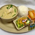 Best Green Curry w. Rice in Lombard, IL