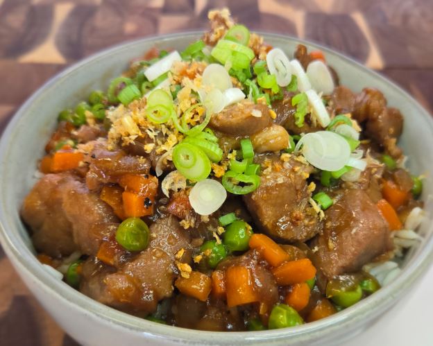 Best Shoyu Garlic Pepper Sous Vide Pork Don in Holladay, UT