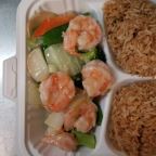 Best L37. Shrimp with Vegetables (Lunch) in Spring, TX