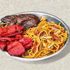 Best C/F.叉烧捞面,无骨排,鸡翅(2),牛串(2) Pork Lo Mein (No Rice), Boneless Ribs, Chicken Wings (2 Pcs), Beef Teriyaki (2 Pcs) in Haverhill, MA