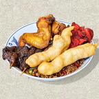 Best C/C.炸虾(2),无骨排,鸡翅(2) Fried Jumbo Shrimp (2 Pc), Boneless Ribs, Beef Teriyaki (2 Pc), Chicken Wings (2 Pc) in Haverhill, MA