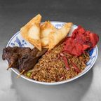 Best C/H.无骨排,蟹角(5),牛串(2) Crab Rangoon (5 Pcs), Beef Teriyaki (2 Pcs), Boneless Ribs in Haverhill, MA