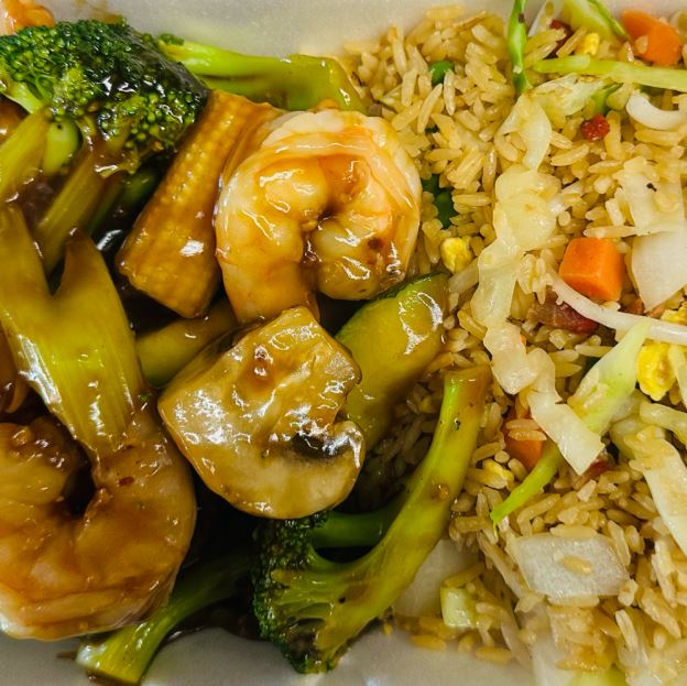 Best Hunan Shrimp (Combo Plate) 湖南虾(组合） in Brookville, IN