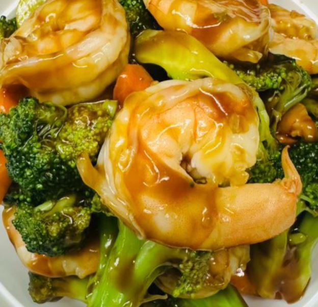 Best Shrimp with Broccoli (Combo Plate) 芥兰虾(组合） in Brookville, IN